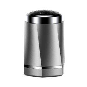 Mini Shaver Men's Portable Electric Razor; Washable With USB Charging; Beard Trimmer For Women For Travel (Color: Silvery)